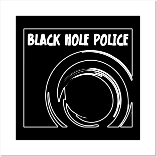 James Webb Space Telescope Black Hole Police Posters and Art
